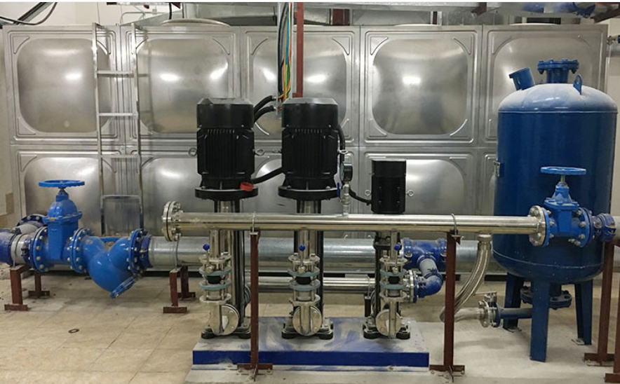 不銹鋼水箱應用于箱泵一體化設備